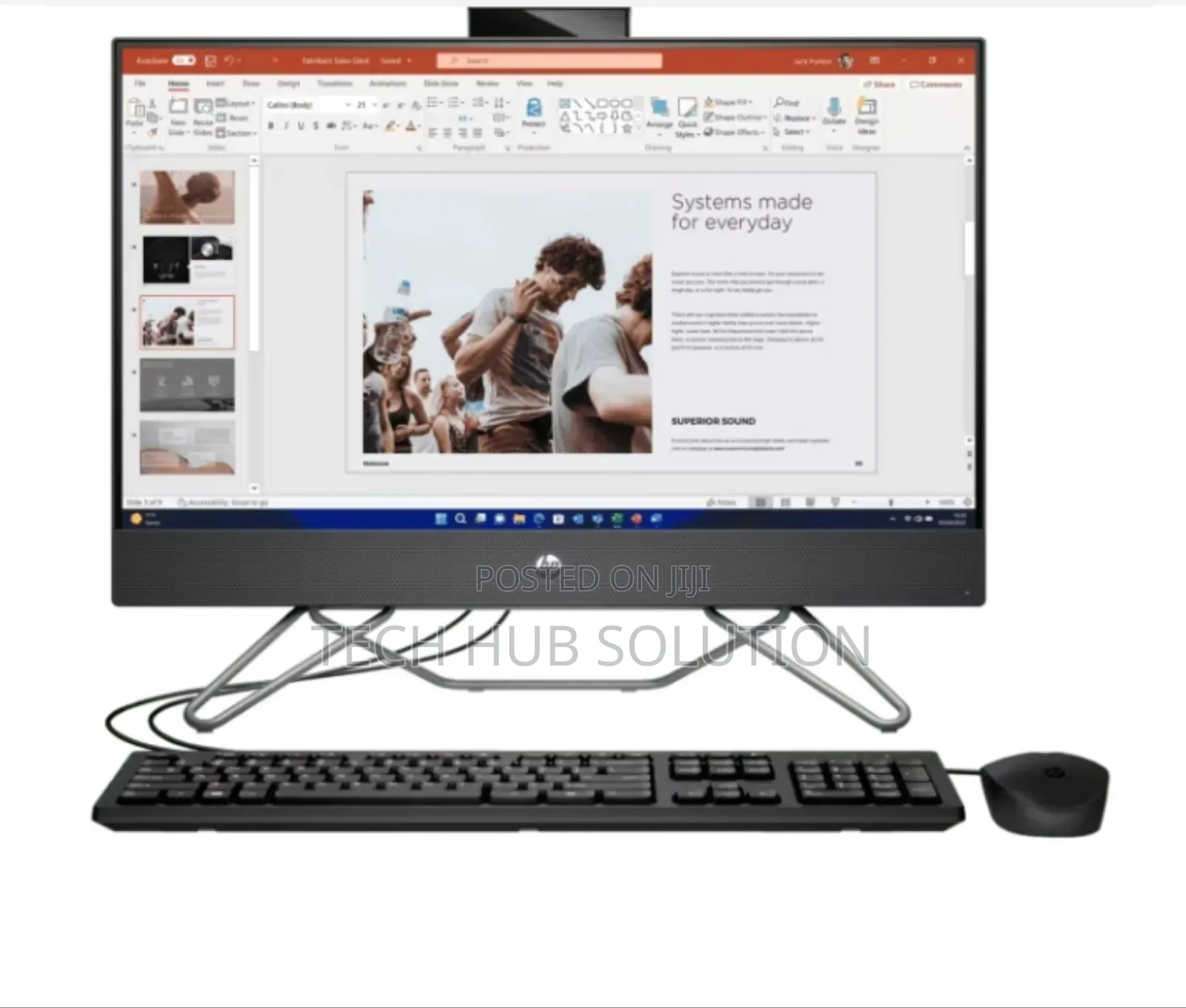 New Desktop Computer HP 8GB Intel Core I5 HDD+SSD 512GB