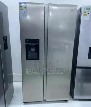 Hisense Side by Side Refrigerator/Friji H690 Ss Idl 489L