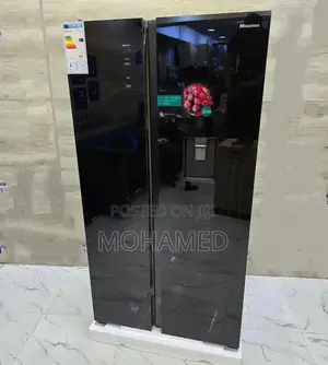 Hisense Side by Side Refrigerator/Friji H670 Smib-Wd