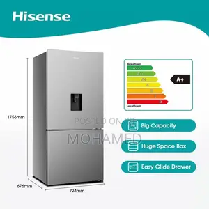 Hisense Fridge/Friji H610bh-Wd Combi Fridge/Friji