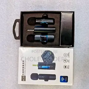 K-35 Wireless Dual Microphone With 1pin (Audio / Aux Pin)