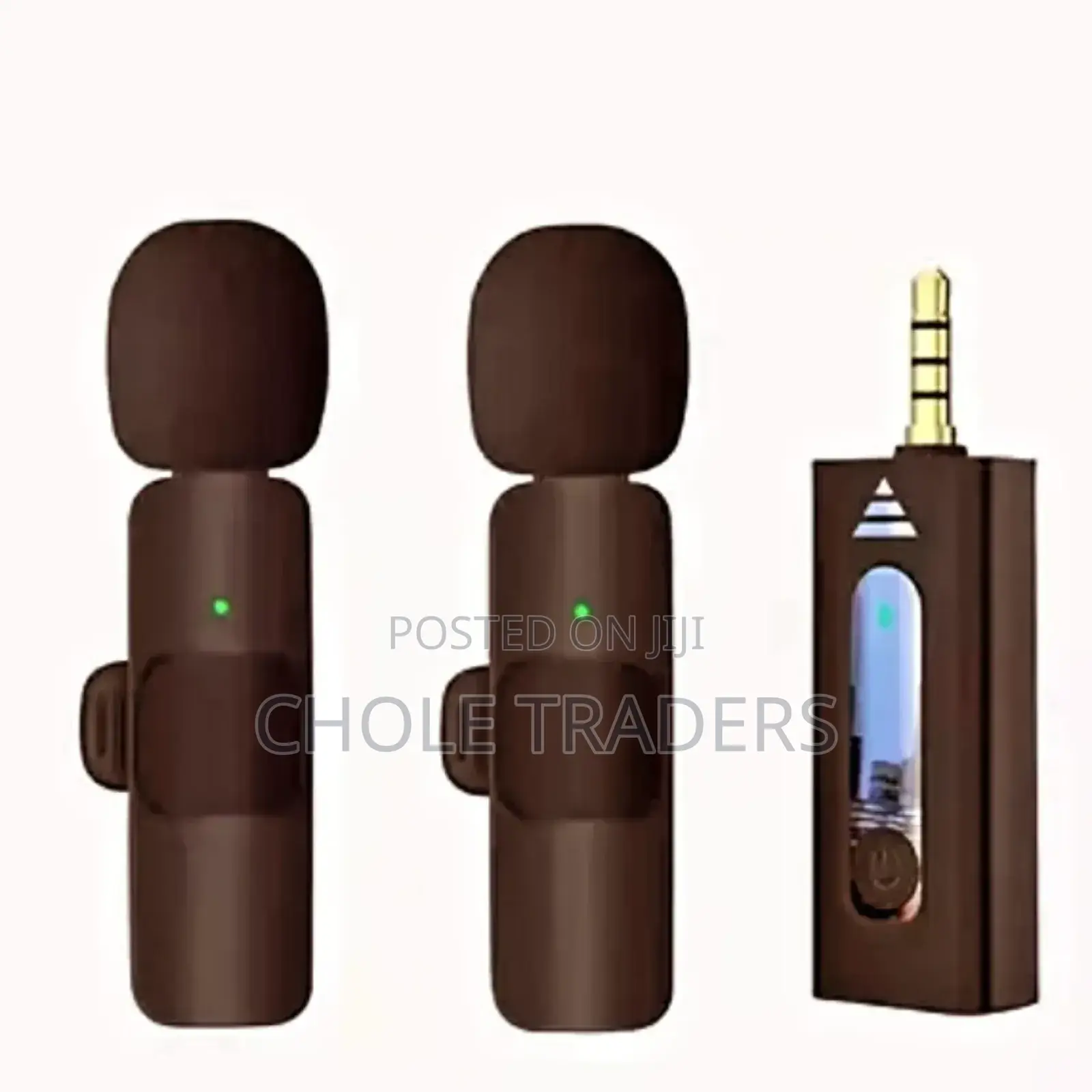 K-35 Wireless Dual Microphone With 1pin (Audio / Aux Pin)