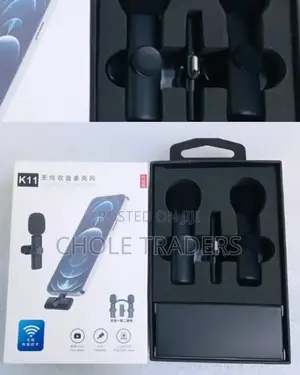  Wireless Dual Microphone With 1pin (iPhone / Lightning)