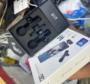  Wireless Dual Microphone With 2pins (iPhone /Type-C Pin)