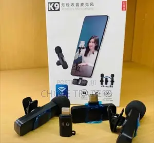  Wireless Dual Microphone With 2pins (iPhone /Type-C Pin)