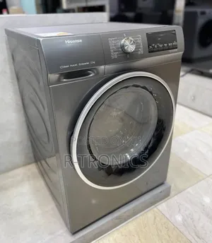 Hisense Titanium 12kg Front Load Automatic Washing Machine
