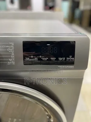 Hisense Titanium 12kg Front Load Automatic Washing Machine