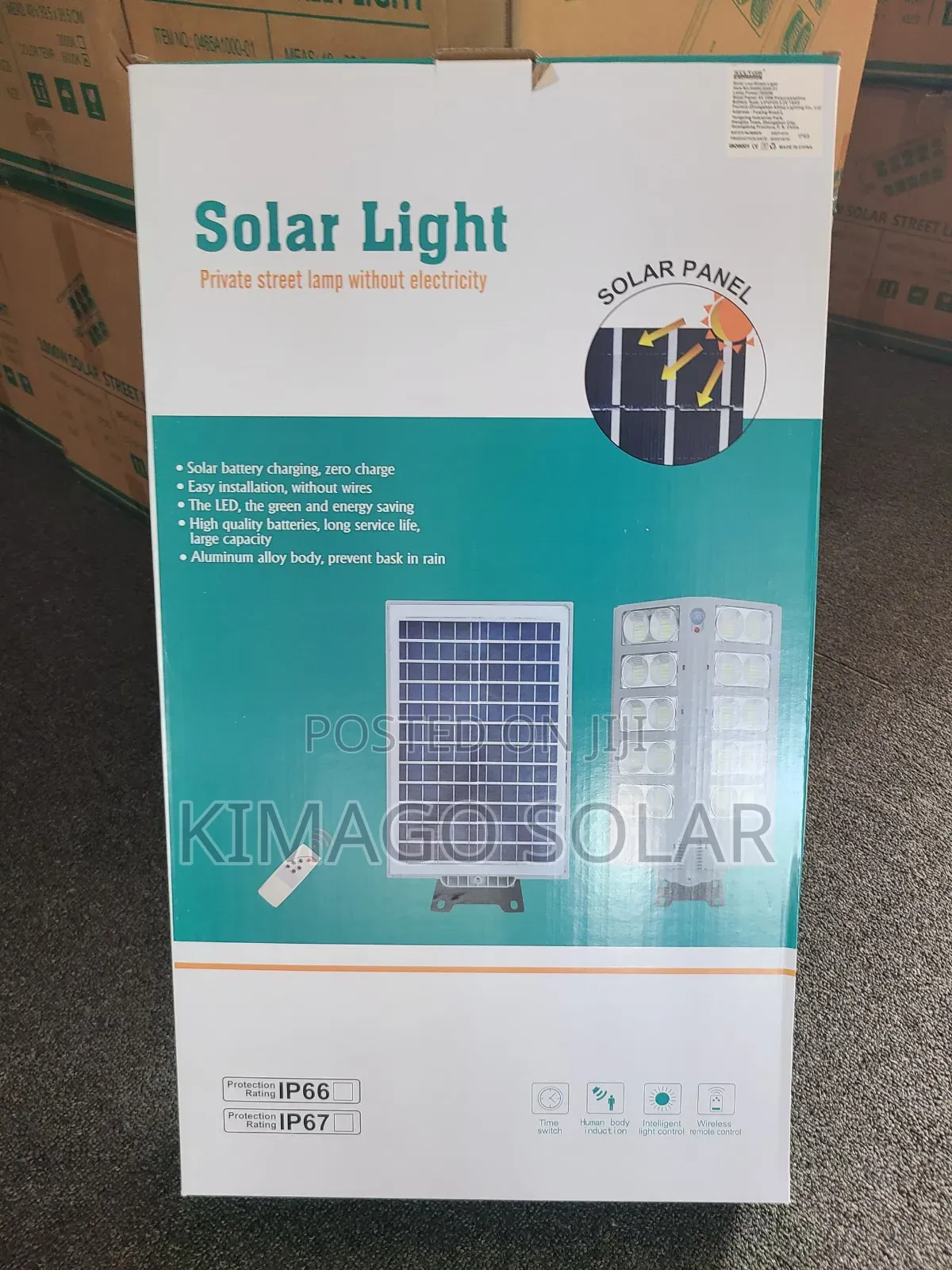 Private Solar Lamp Without Electricity, Solar Street 3000W