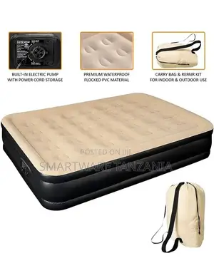 Air Bed With Built In Pump | Guest Bed With Self Inflating
