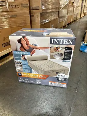 Air Mattress Queen Size Inflatable Airbed With Built-in Pump