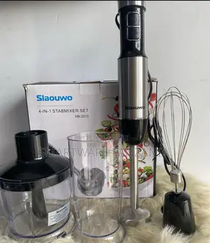 Hand Blender 1100watt Stick Blender 4-in-1 Multi-purpose