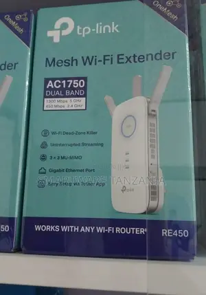 Tp-link AC1750 Mesh Wi-fi Range Extender RE450 Br16