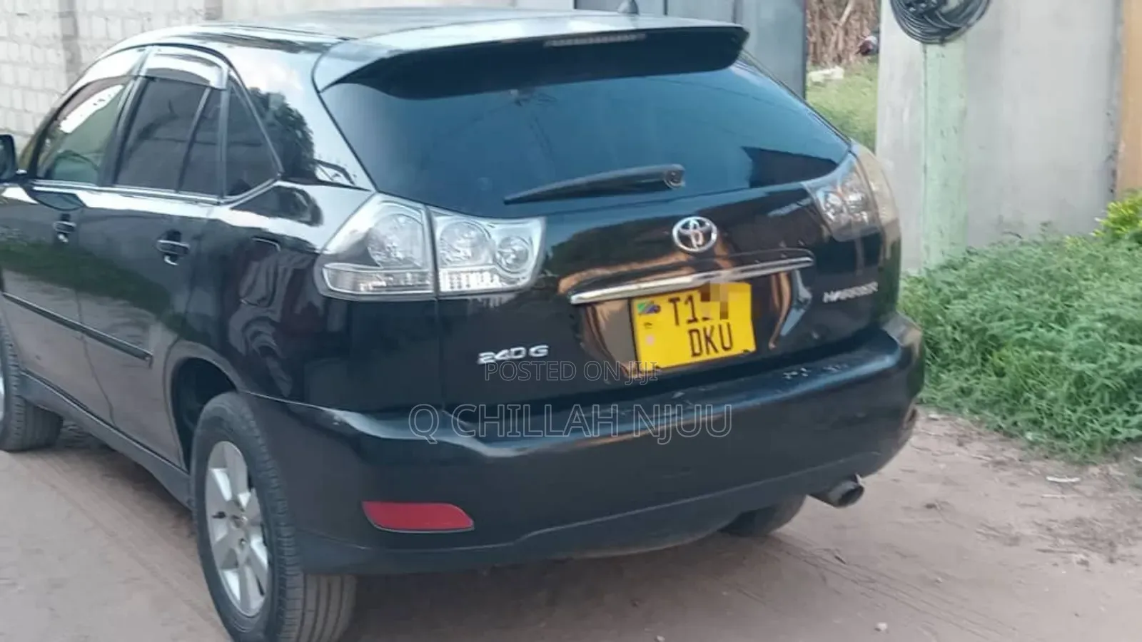 Toyota Harrier 2007 Black