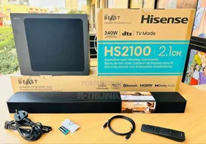 Hisense 2.1ch 240w Soundbar With Wireless Subwoofer(Hs2100)