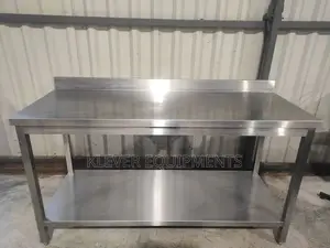 6feet Stainless Steel Working Table With Lower Shelf