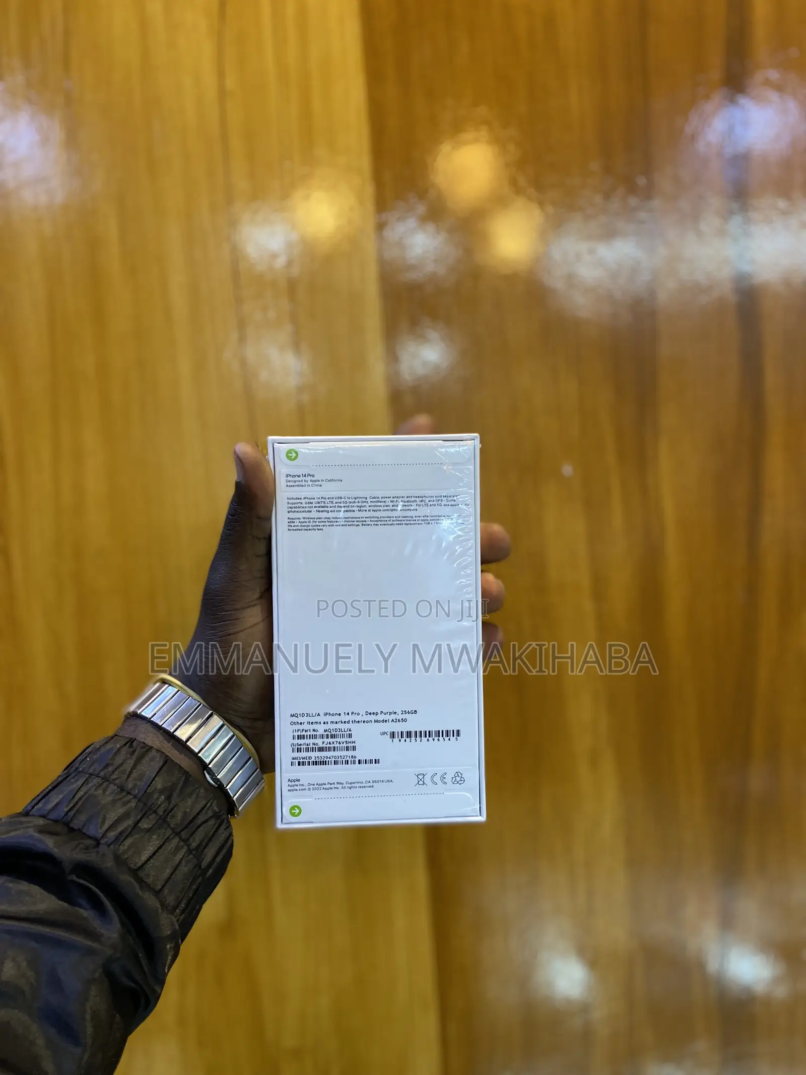 New Apple iPhone 14 Pro 128 GB Purple