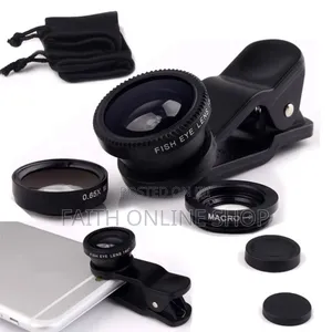 Universal Clip 3 In1 Mobile Phone Lens