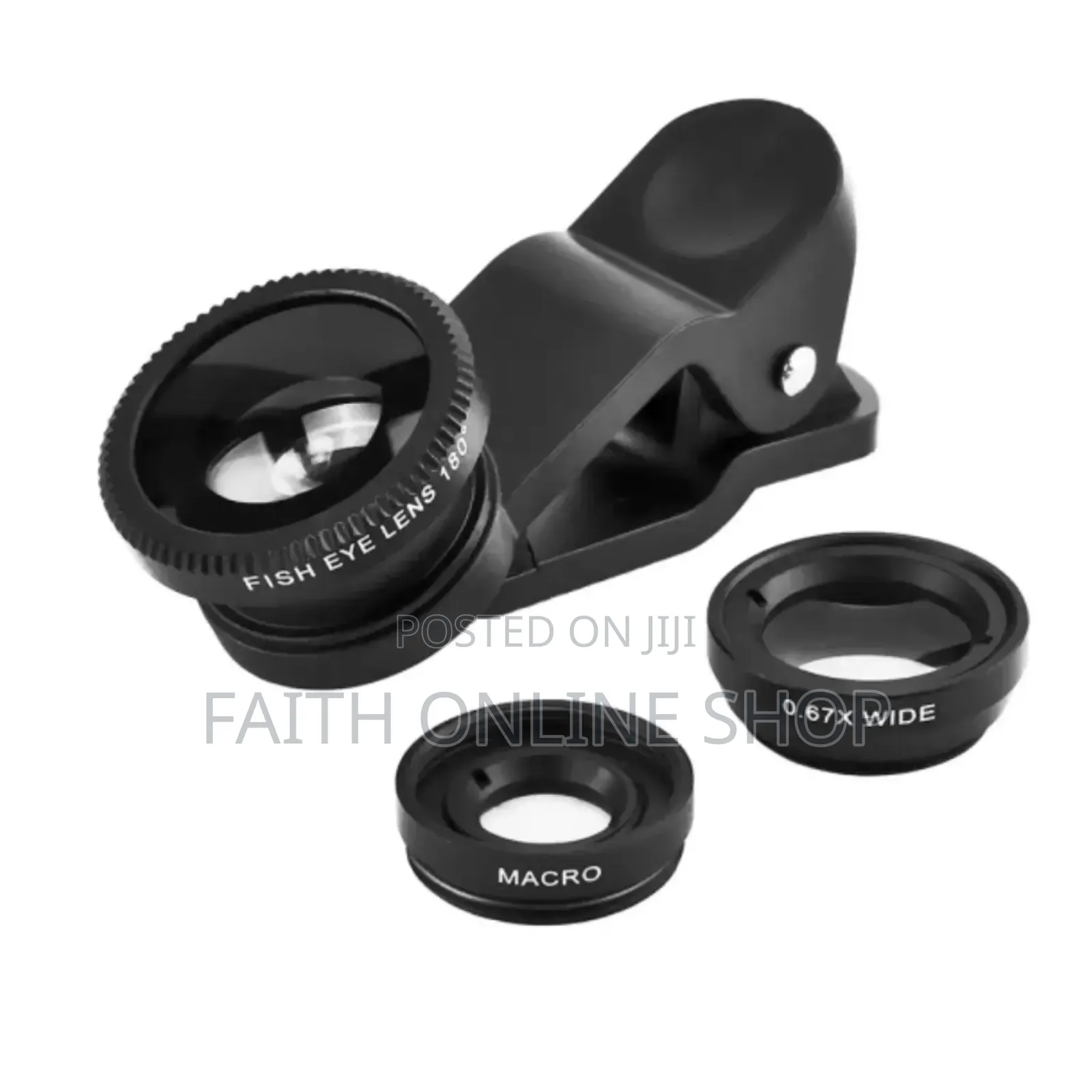 Universal Clip 3 In1 Mobile Phone Lens