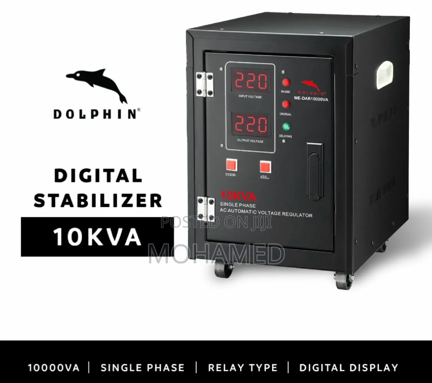Dolphin Digital Stabilizer 10kva
