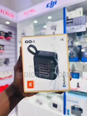 JBL Go 4 Portable Bluetooth Speaker (Black)
