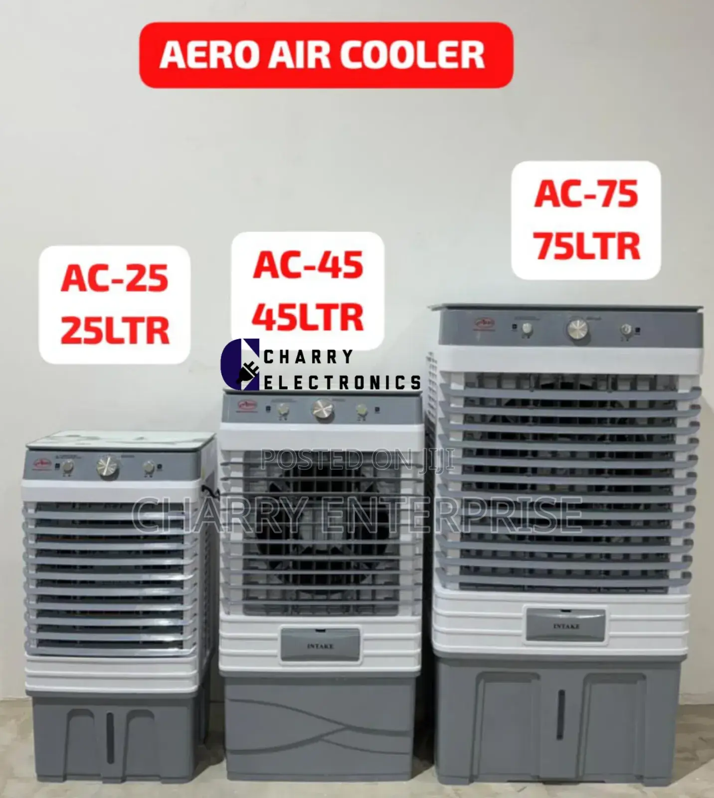*Aero Air Cooler 25L (Ac-25) - Yenye Upepo Tulivu