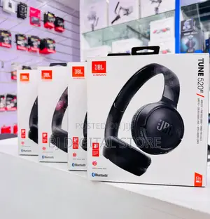 JBL Tune 520BT Wireless on-Ear Headphones (Black)