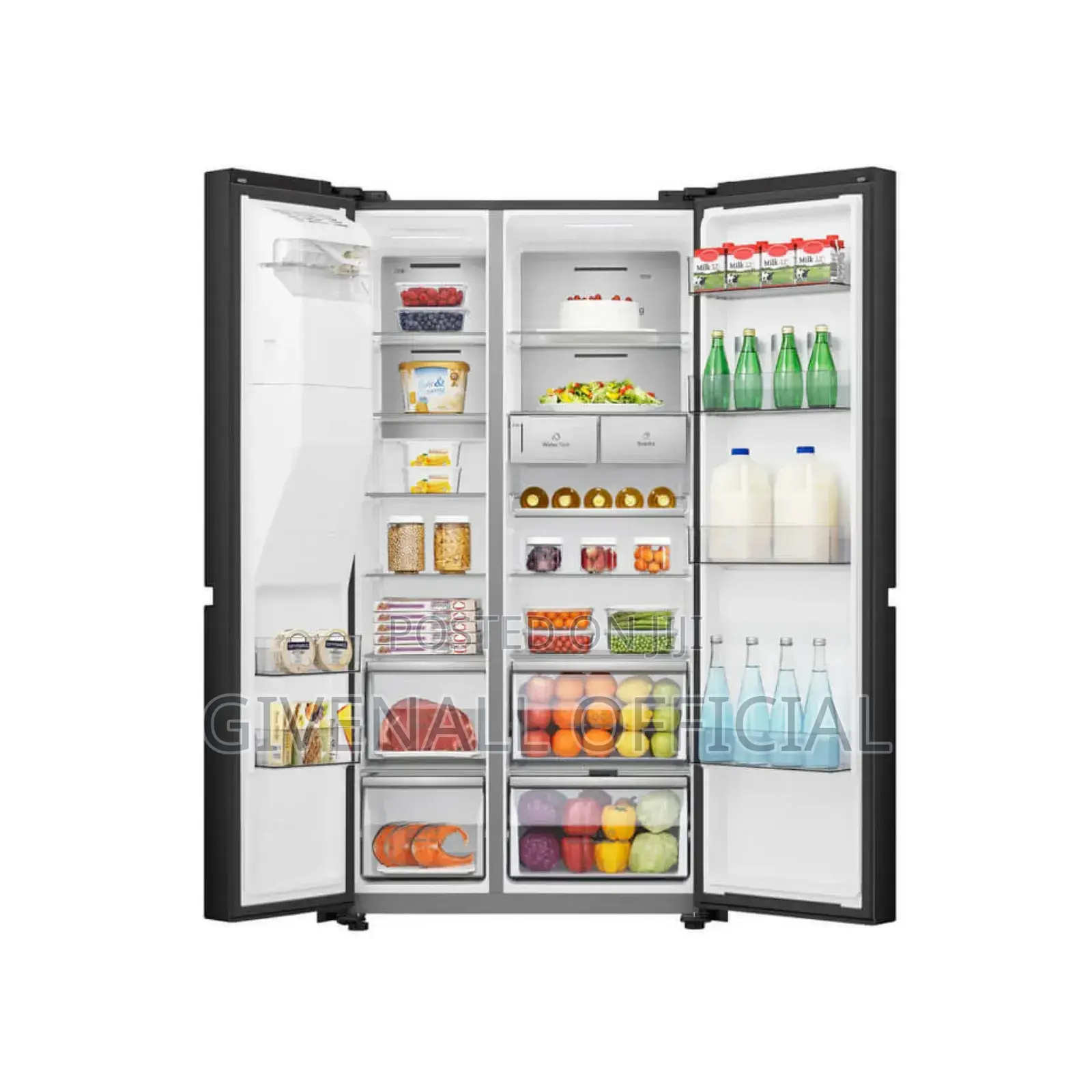 Ofa Ofa = Hisense Friji Lita 601 Non Frost Ice Dispensa Og
