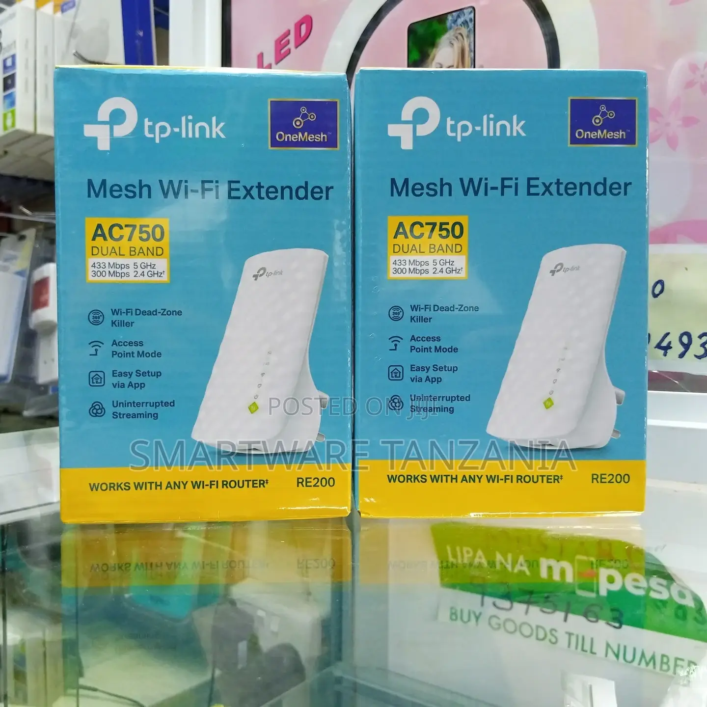 Tp-link AC750 Dual Band Wi-fi Range Extender Booster