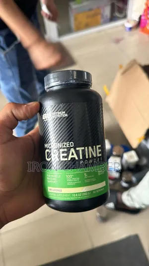 On Creatine Powder.