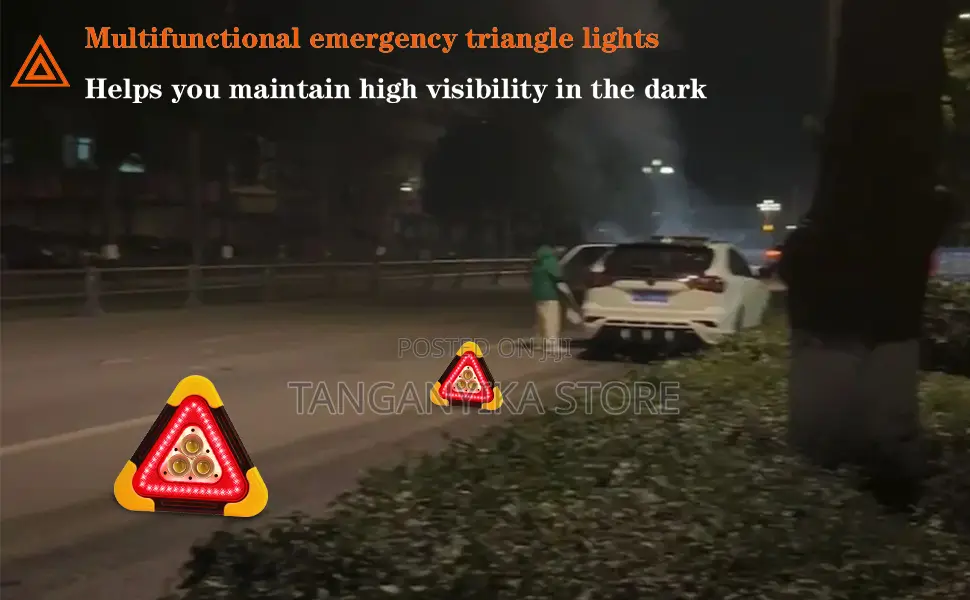 Led Car Reflector Triangles