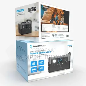 Powerology Portable Generator Fast Charging 120000mah 700W