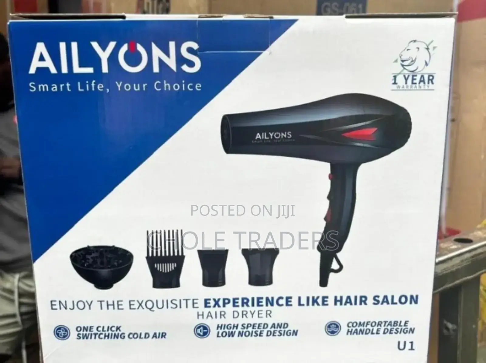 Ailyons Electric Hair Dryer