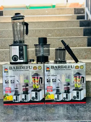 Bardefu Blender 2.5L (3 in 1) Heavy Duty