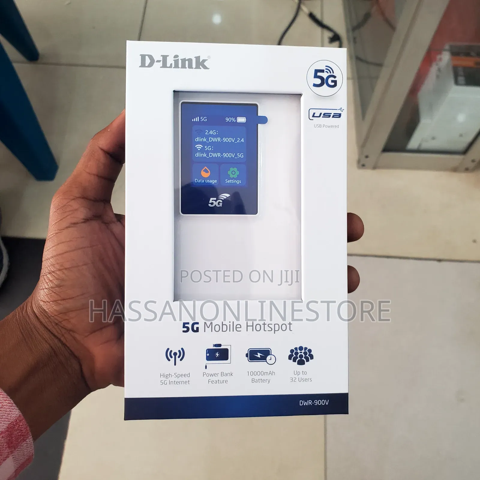 D-Link 5G Mobile Router Wi-Fi Hostpot DWR-900V