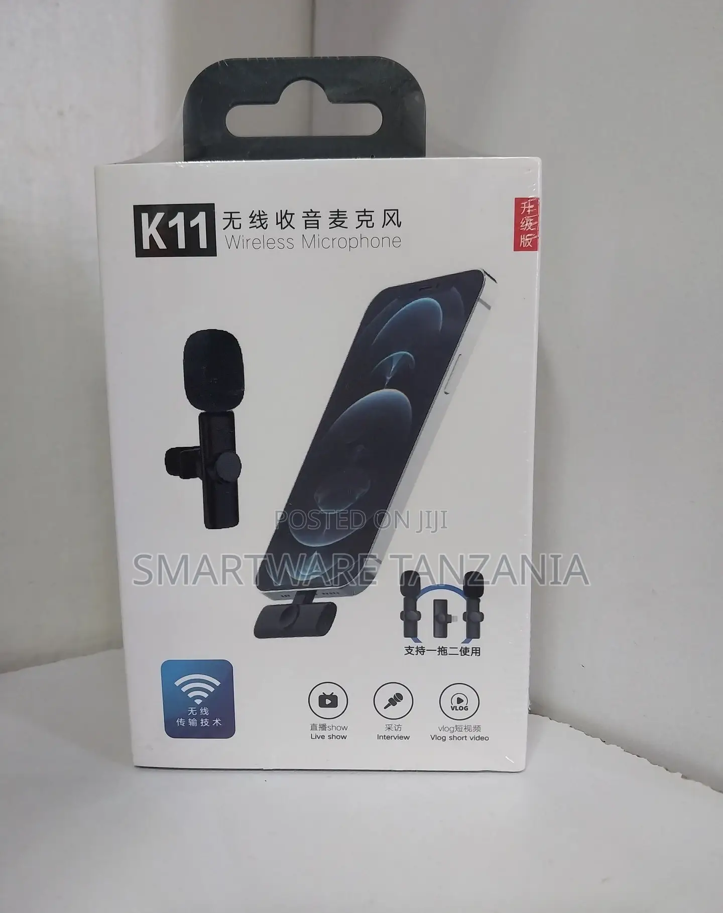 Lavalier Microphone Wireless Audio Video Recording Mini Mic
