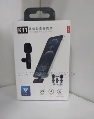 Lavalier Microphone Wireless Audio Video Recording Mini Mic