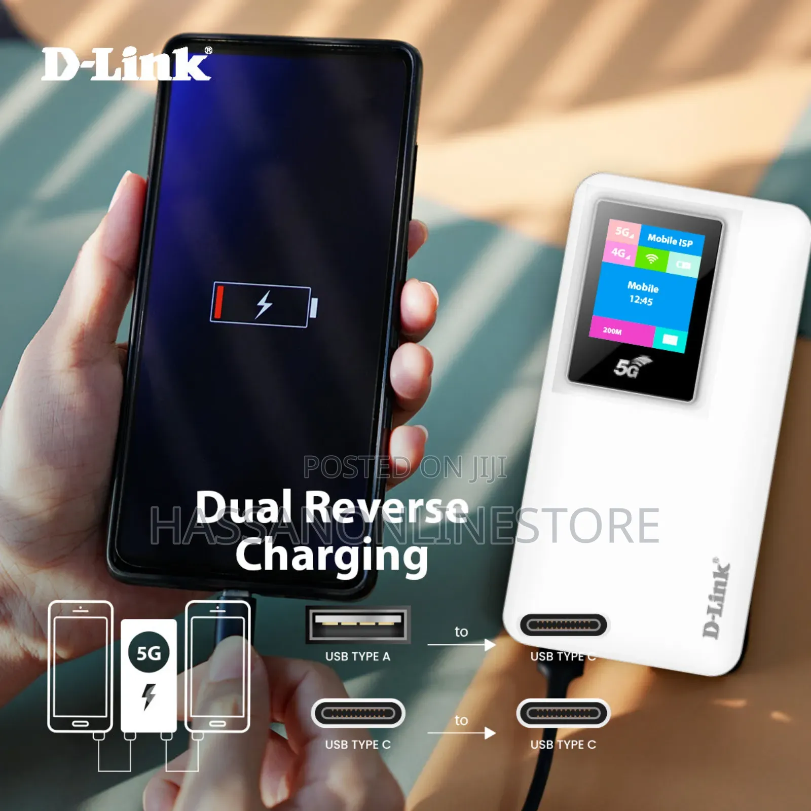 D-Link 5G Mobile Router Wi-Fi Hostpot DWR-900V