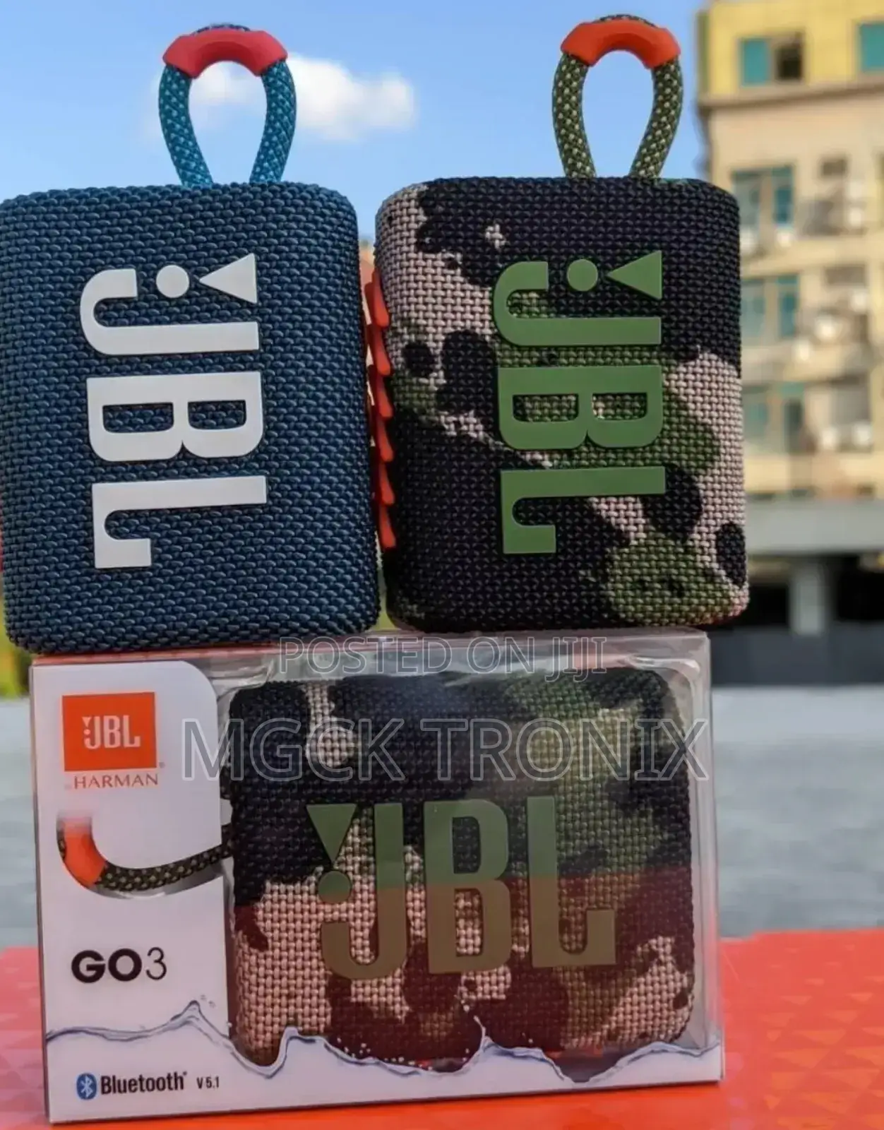 JBL Go 3 Waterproof 15W Sound Output