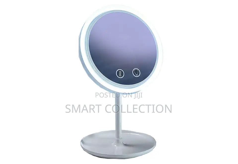 Make Up Mirror With Light And Cooling Fan