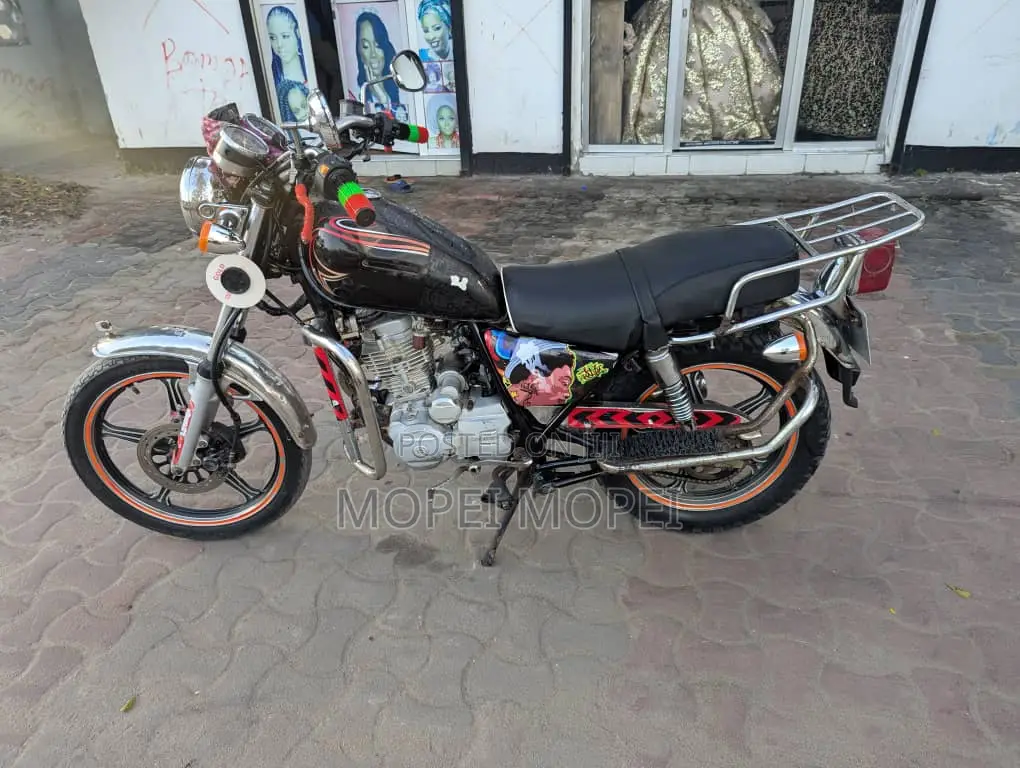 Haojue HJ125-8F 2021 Black
