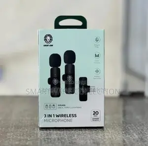 2 Pack Wireless Microphone For iPhone And Android