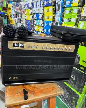 W-King K6L Portable Speaker With 2 Mics
