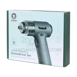 Green Lion 35 In 1 Electric Screwdriver Set