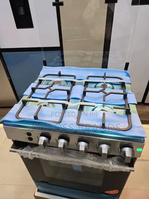 Hisense Cooker 60×60 4 Gas Plates Oven Umeme