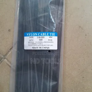 Nylone Cable Tie Black 3.6x100