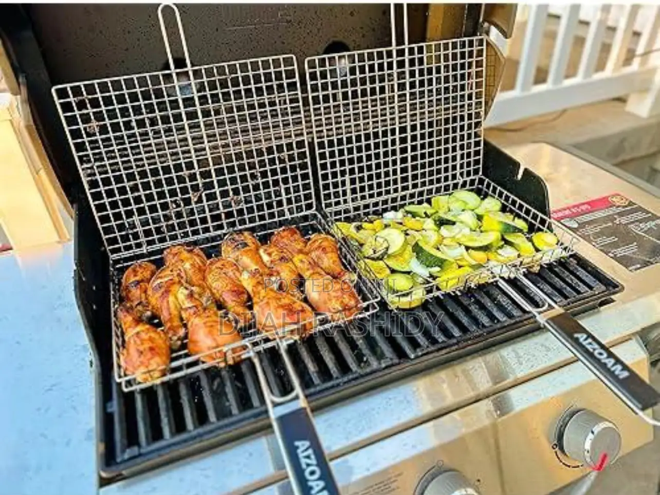 BBQ GRILL Kubwa Na Ndogo