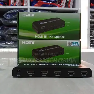 1 X 4 Splitter Converter 1 In 4 Out Splitter Amplifier