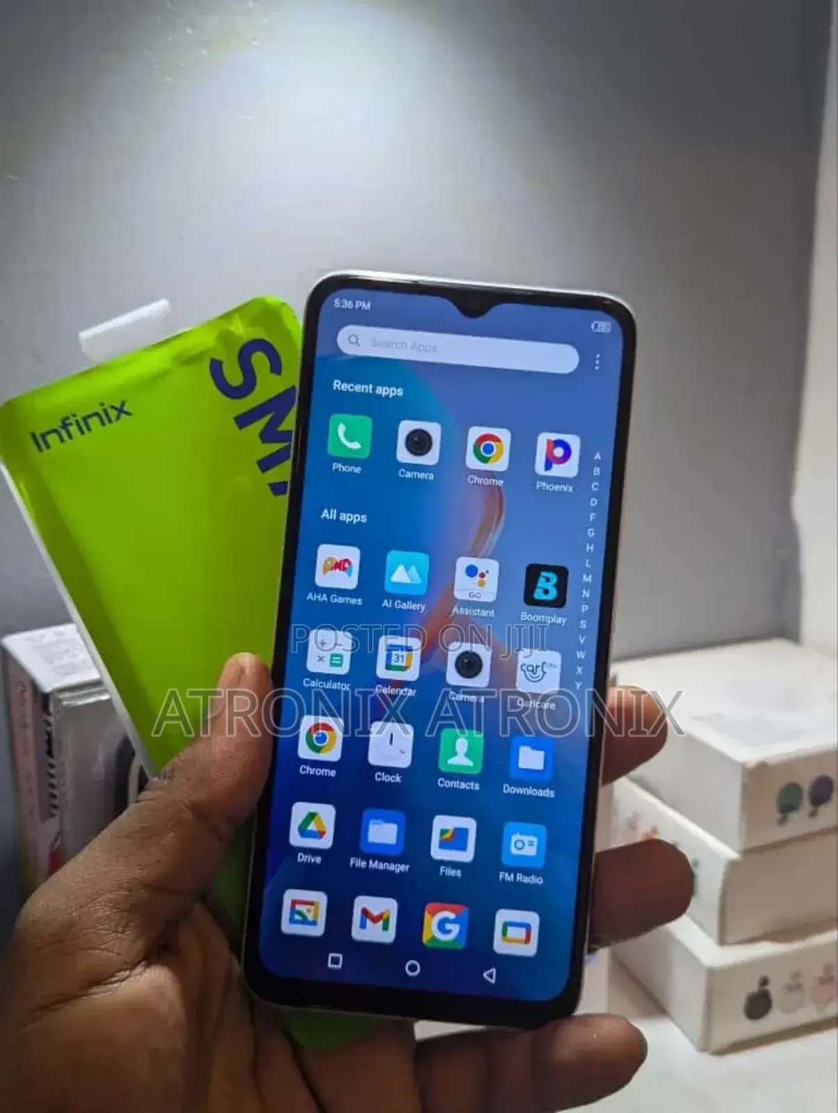 New Infinix Smart 7 HD 64 GB White