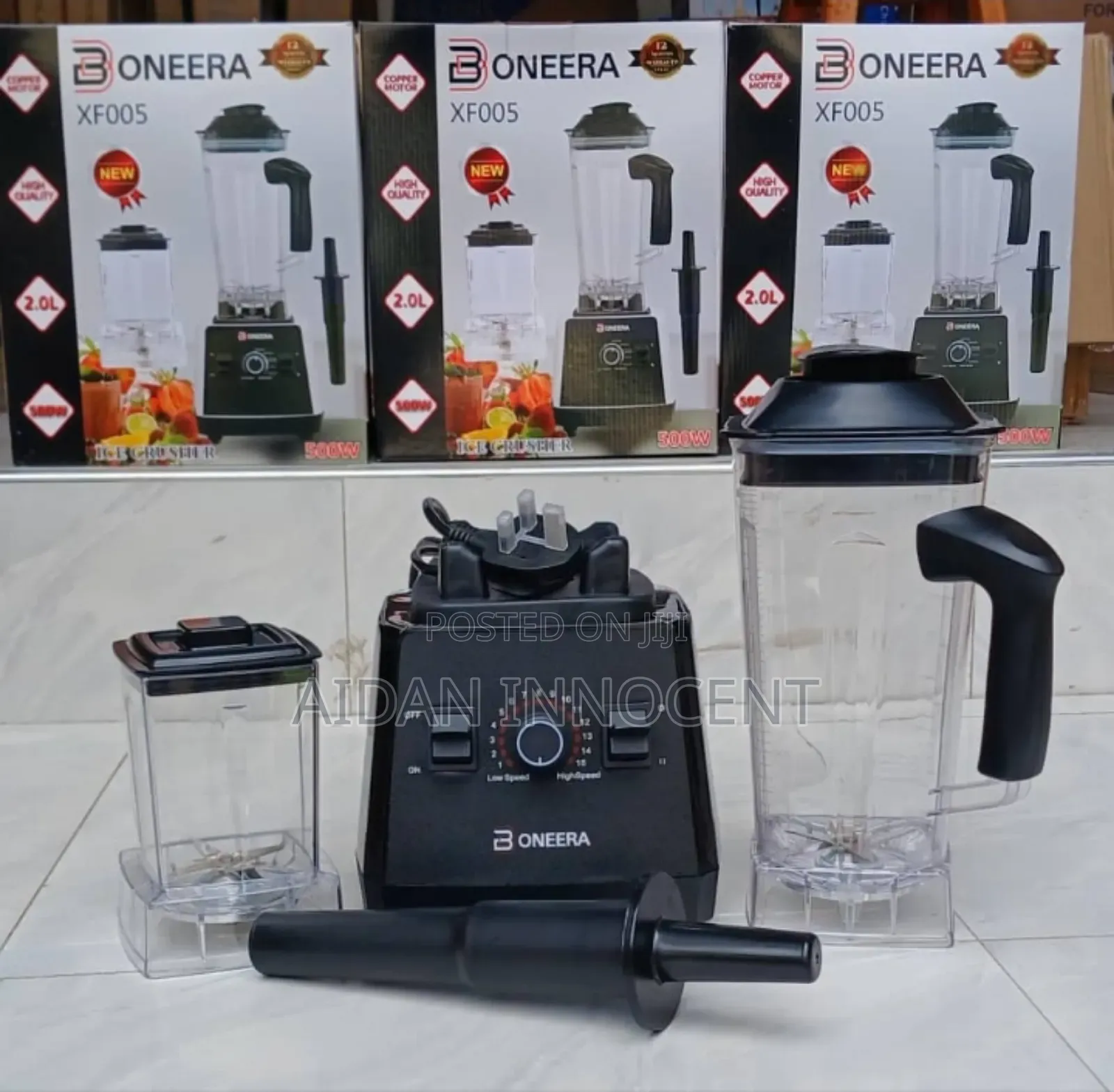 Bonera Heavy Duty Blender 2 in 1