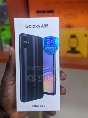 New Samsung Galaxy A05 64 GB Black